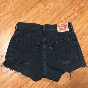 Levis denim shorts